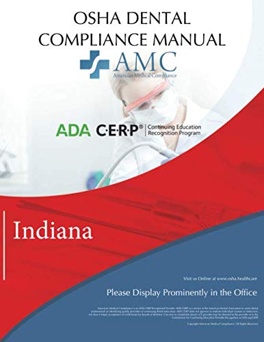 OSHA Dental Compliance Manual: Indiana — cover