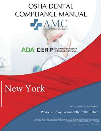 OSHA Dental Compliance Manual: New York — cover