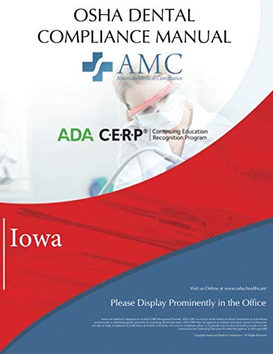 OSHA Dental Compliance Manual: Iowa — cover