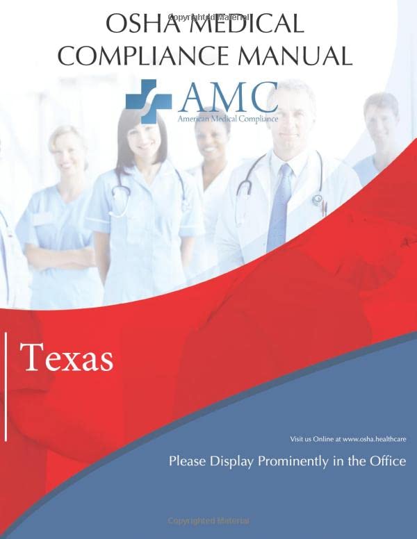 OSHA Medical Compliance Manual: Texas — cover