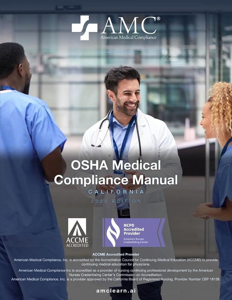 OSHA Medical Compliance Manual: California — cover