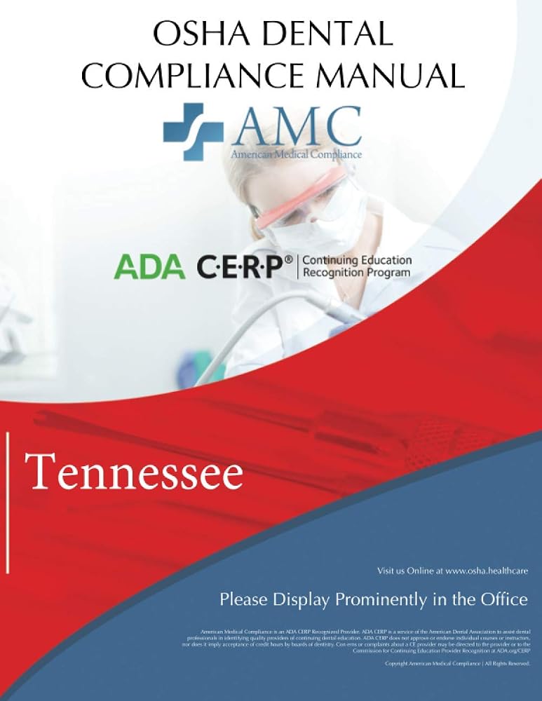 OSHA Dental Compliance Manual: Tennessee — cover