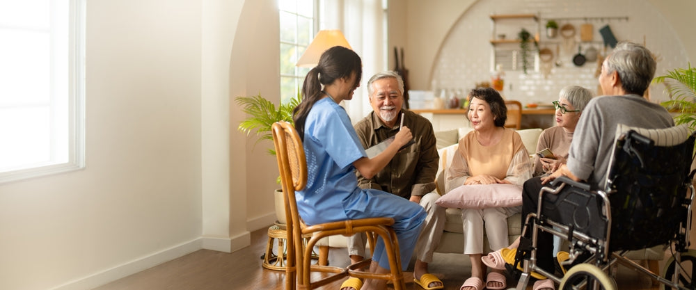 Stress Reduction Strategies for Assisted Living Facility Workers and Residents Training